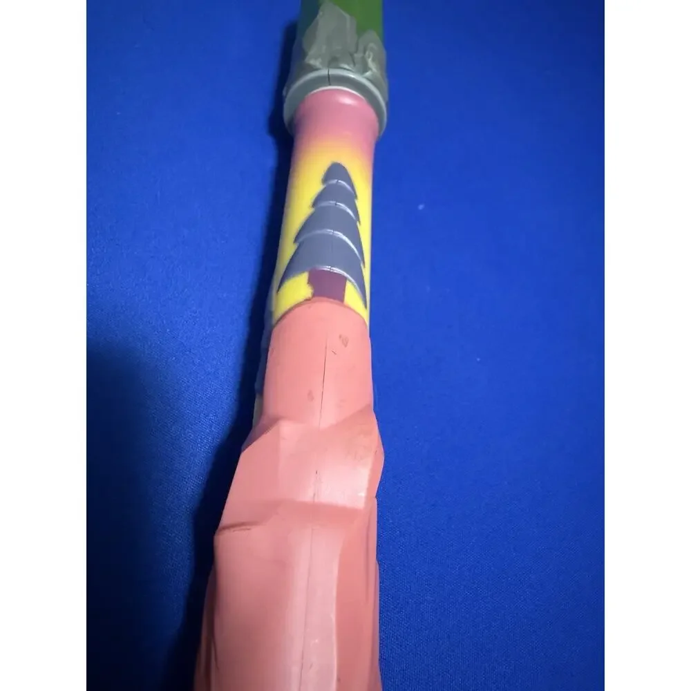 Custom MagiQuest Great Wolf Lodge Wand with Green Gem Jewel Topper